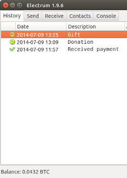 Bitcoin Electrum