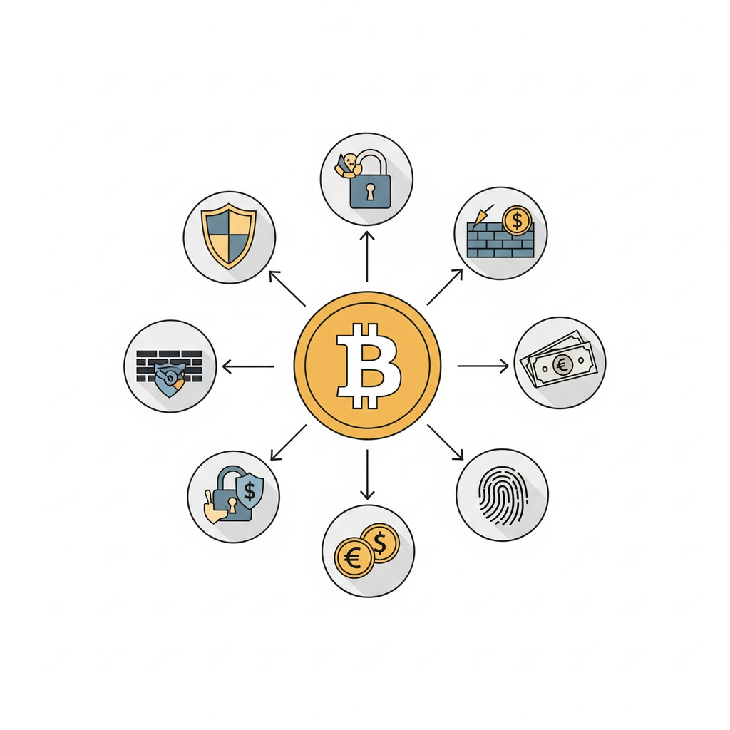 Different legal classifications of Bitcoin across major jurisdictions