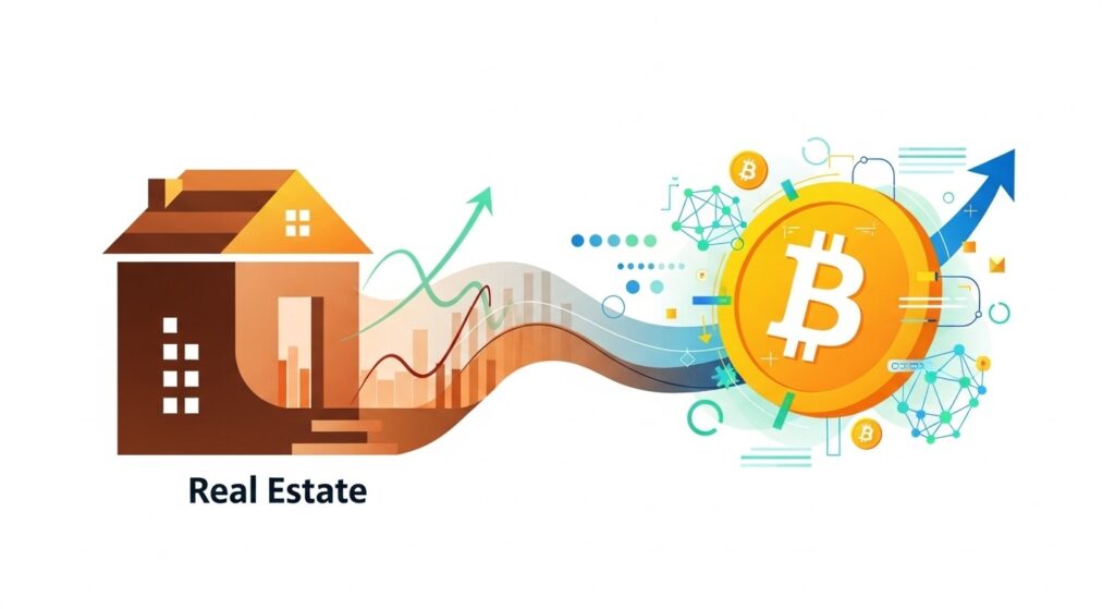Generational shift in asset preferences from real estate to Bitcoin