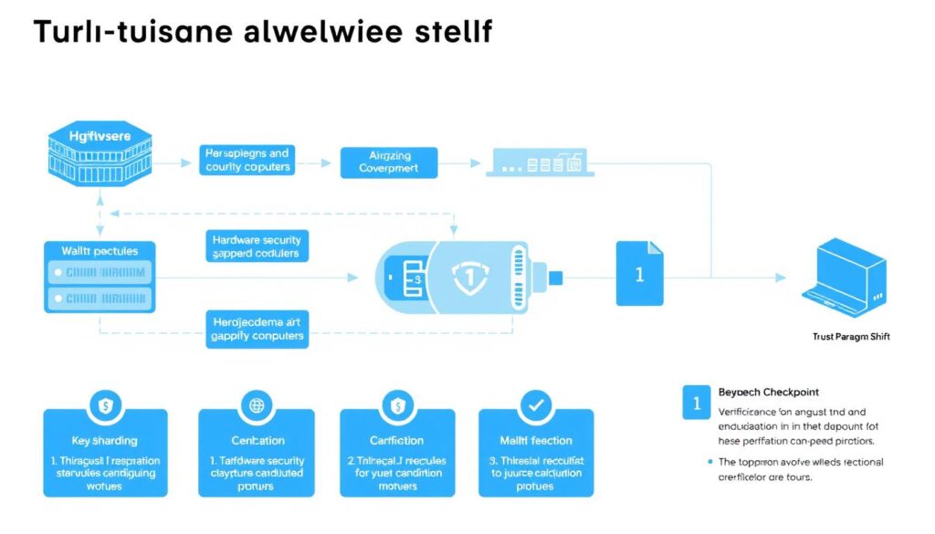 Multi-signature wallet setup showing the Trust Paradigm Shift applied to institutional custody